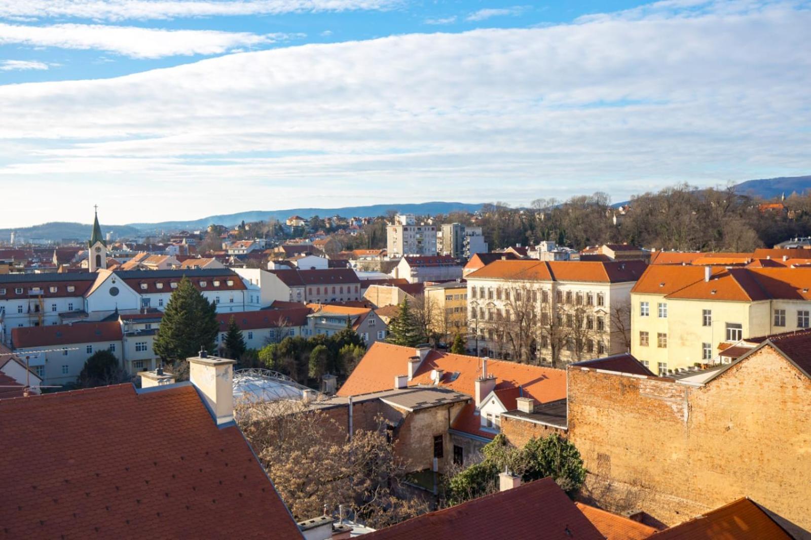 View Of Zagreb Apartment Exterior foto